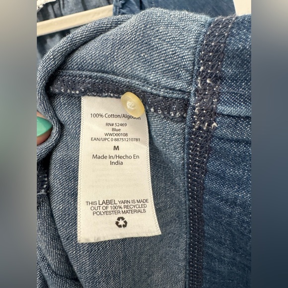 Free Assembly Medium Blue Denim Dress. ❄️🌊💕 - Picture 4 of 4